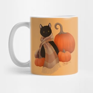 Pumpkin Cat Mug